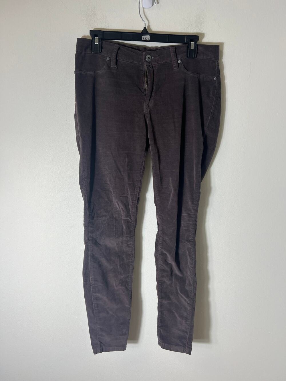 Blank NYC Gray Velvet  Blue Jean Style Pants Sz 30